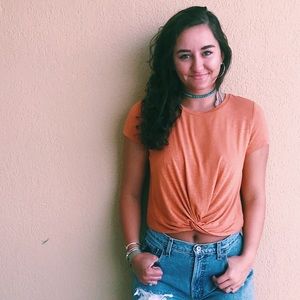 Aerie Real Soft Twist Crop Top